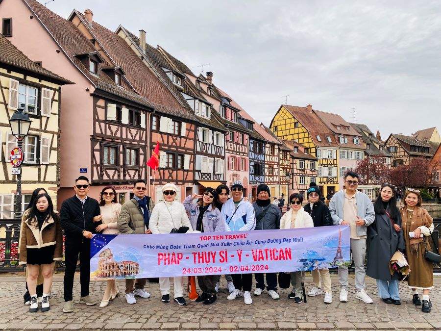 Tour du lịch Châu Âu 2024 Hành Trình Mới: Pháp - Thụy Sĩ - Ý - Vatican 10N9D