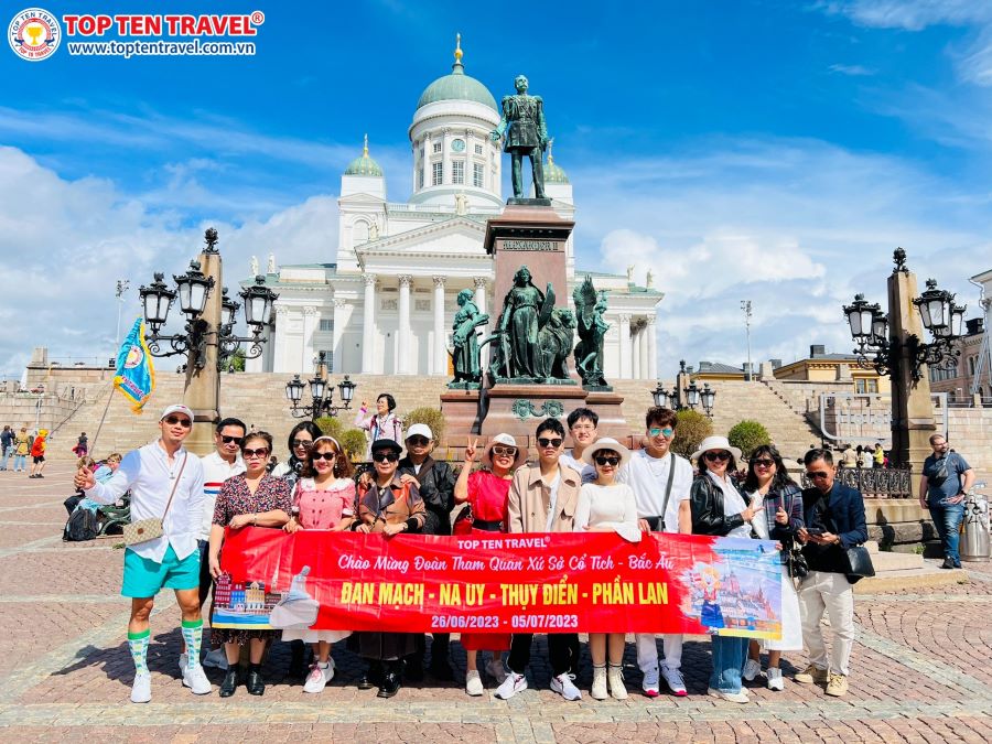 Tour du lịch Bắc Âu: Đan Mạch - Na Uy - Thụy Điển - Phần Lan 10N9D