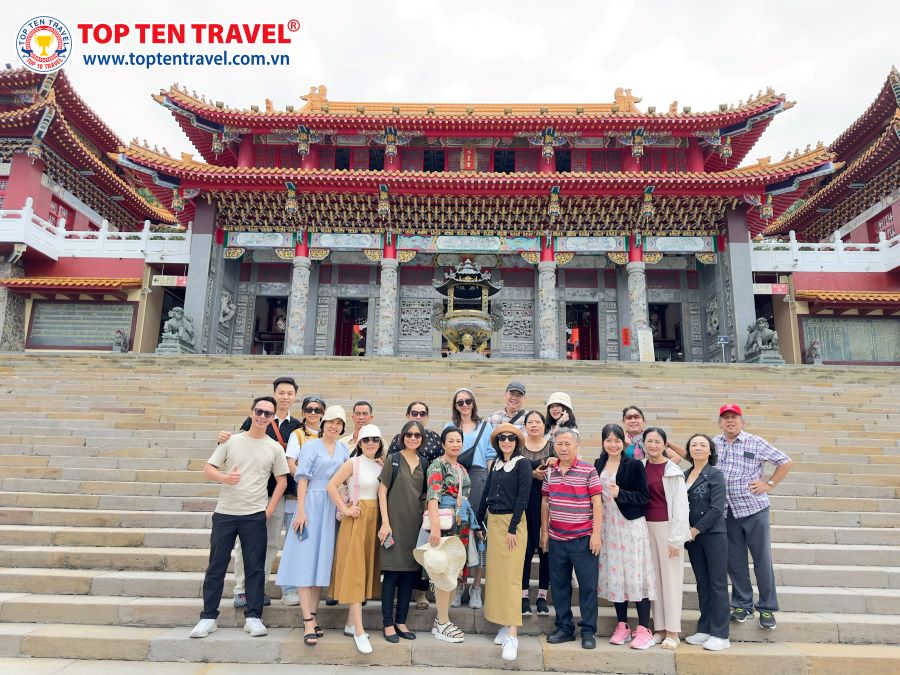 Đoàn khách Top Ten Travel tham quan, khám phá Đài Loan