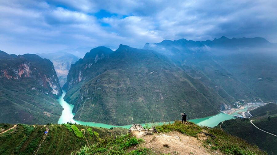 Sông Nho Quế qua góc nhìn tại Đèo Mã Pì Lèng