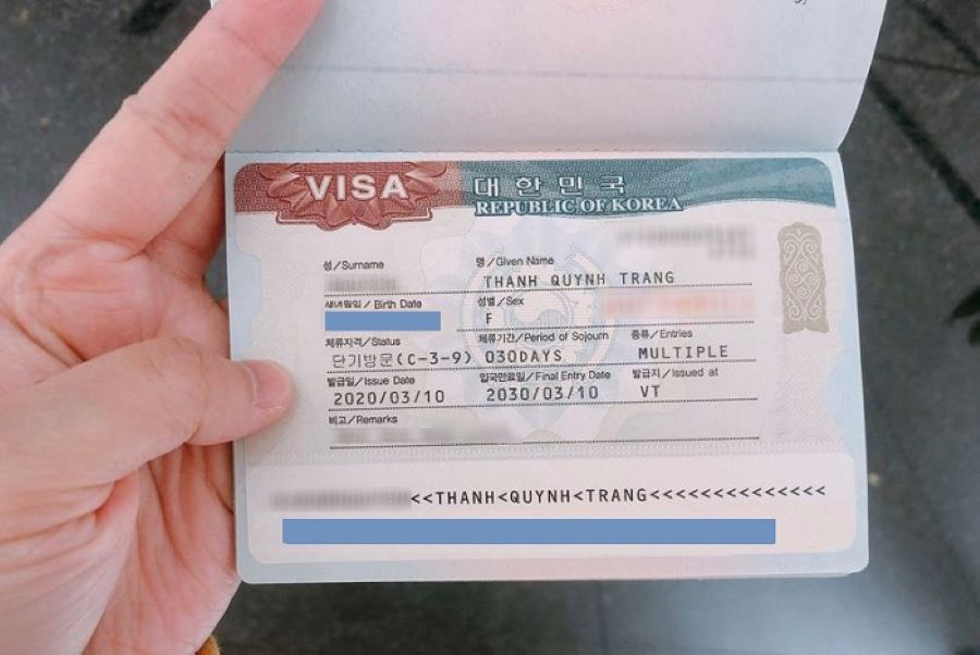 Visa C-3-9 là loại visa du lịch Hàn Quốc thông dụng với du khách Việt Nam