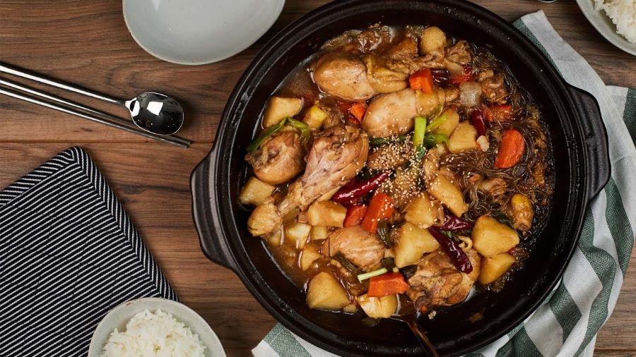 Gà om Andong ngon miệng và cực kỳ bổ dưỡng