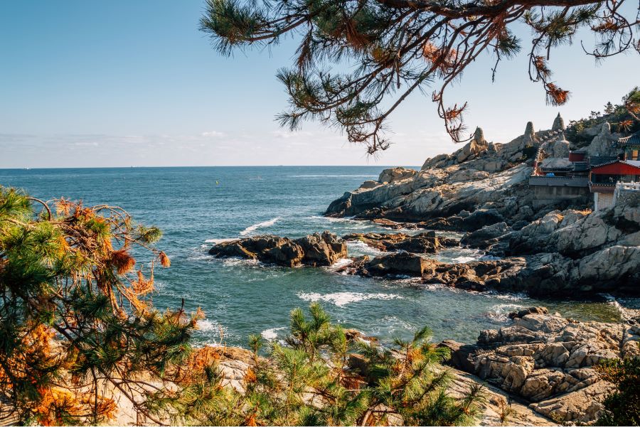 Đền Haedong Yonggungsa hùng vĩ