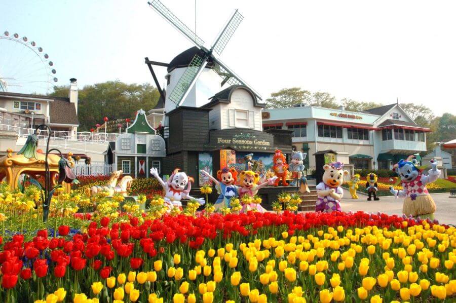 Lễ hội hoa Tulip Everland là một trong những sự kiện được mong chờ nhất tại Hàn Quốc mỗi độ xuân về