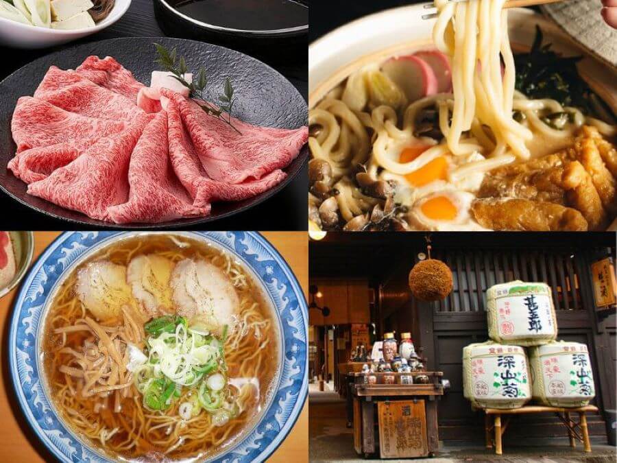 Takayama được thiên nhiên ưu đãi với nguồn nguyên liệu tươi ngon, tạo nên những món ăn mang hương vị đặc trưng riêng biệt