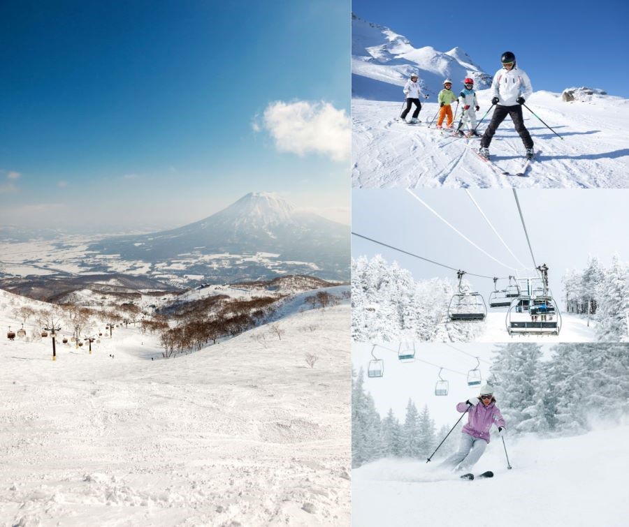 Nhật Bản có hơn 600 khu trượt tuyết với nhiều địa hình khác nhau