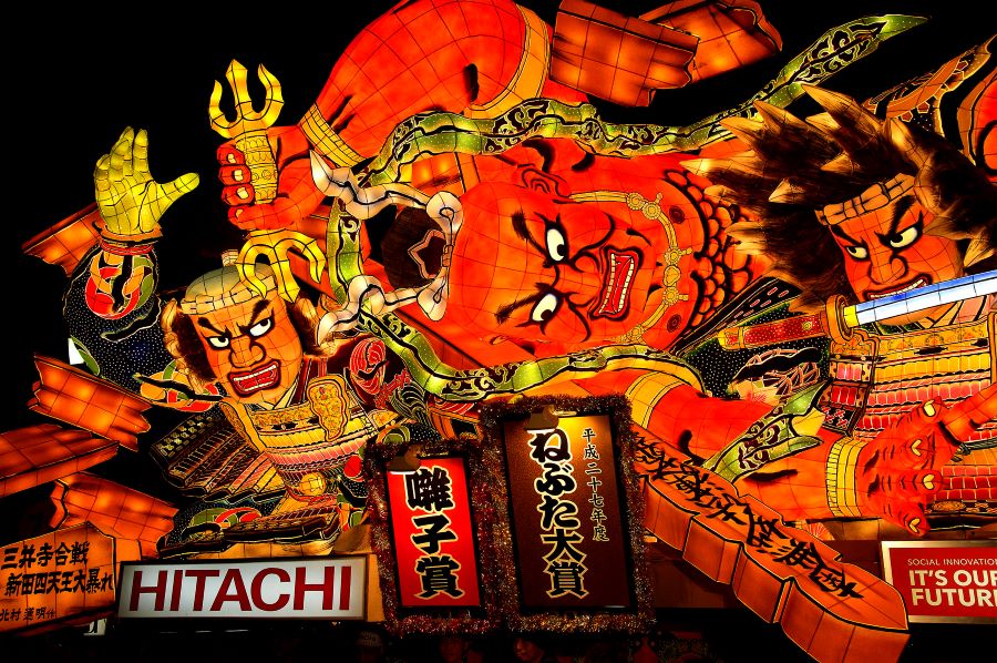 Nebuta Matsuri - Lễ hội của những chiếc đèn lồng khổng lồ được diễn ra tại Aomori