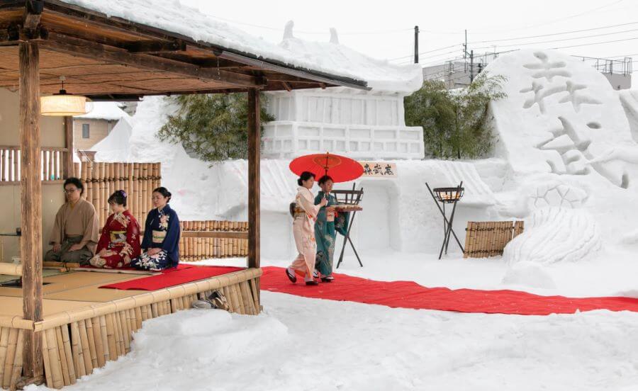 Lễ hội tuyết Tokomachi đã trở thành một trong những sự kiện mùa đông nổi tiếng nhất của Nhật Bản