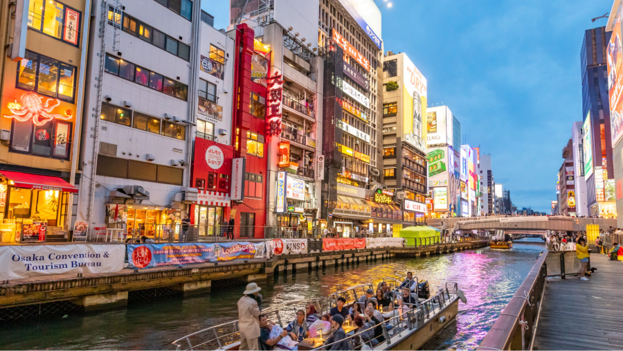 Dotonbori - Một trong những địa điểm “ăn chơi” sầm uất về đêm mà bạn không nên bỏ qua khi đi du lịch Osaka về đêm