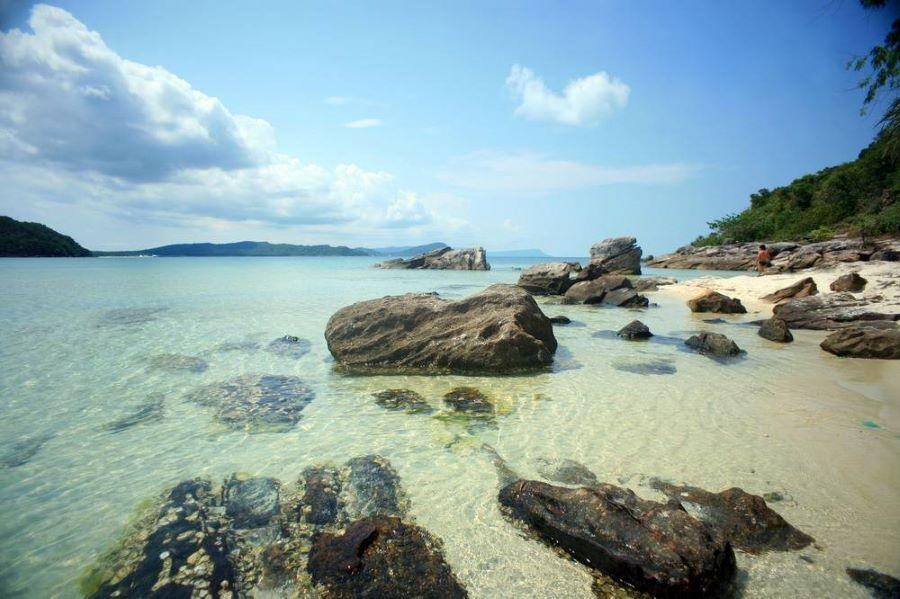 Bãi Ngự ở thị trấn An Thới.