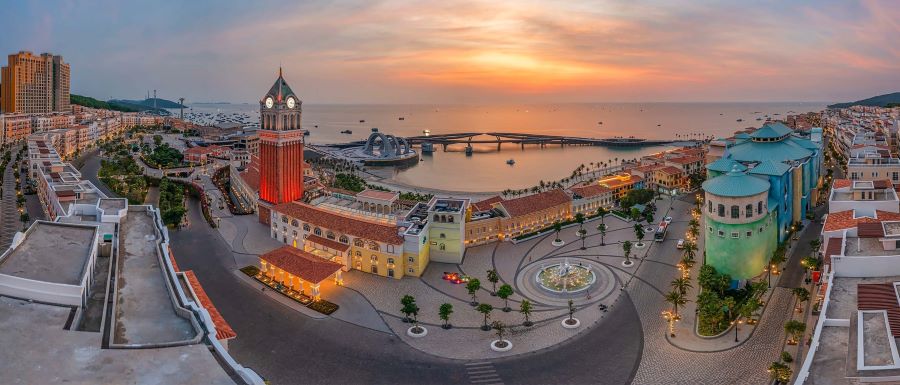 Vẻ đẹp rộng lớn nhìn ra biển cả từ đảo Phú Quốc