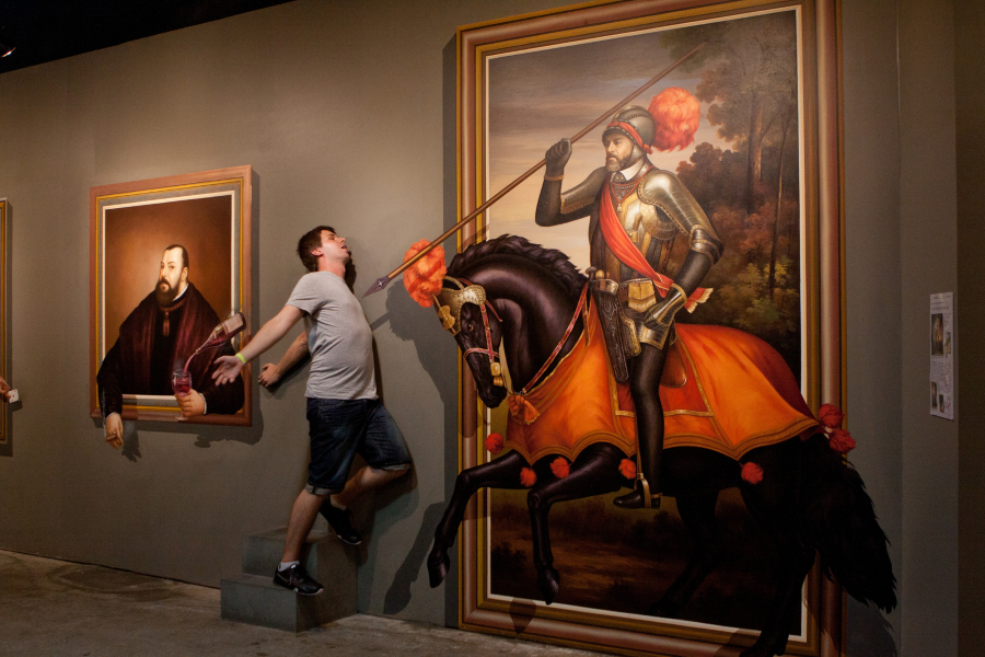 Bảo tàng Trickeye tại Hongdae là một điểm đến không thể bỏ qua cho những ai yêu thích nghệ thuật