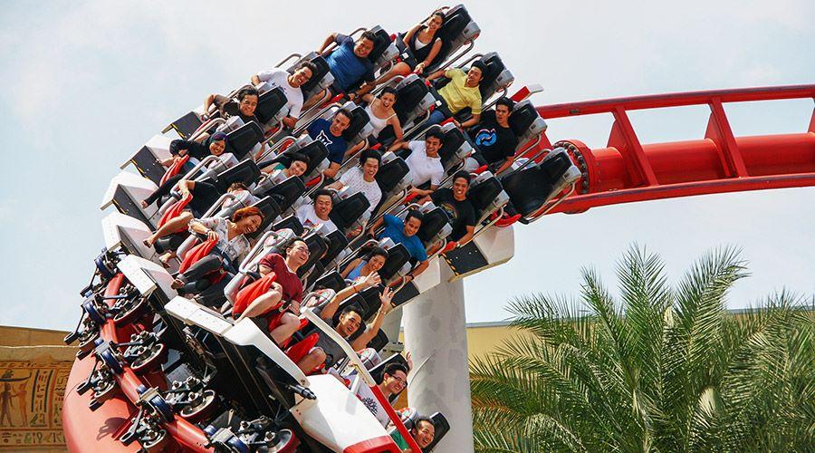 Khóc thét với chuyến tàu lượn siêu “đã”