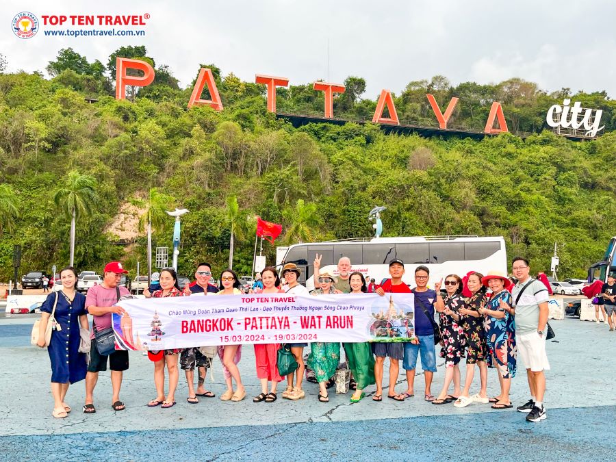 Tour Du Lịch Thái Lan: Bangkok - Pattaya | 5N4D tại nhà Top Ten Travel