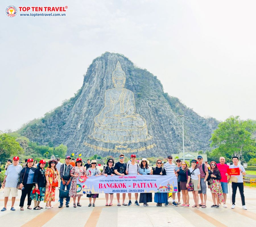 Tour Thái Lan Bay 5 Sao: Bangkok - Pattaya | 5N4D tại nhà Top Ten Travel