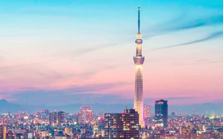 Tháp Tokyo Skytree là một trong những tòa tháp cao nhất thế giới
