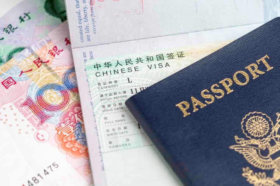 Du khách Việt Nam muốn sang Trung Quốc với mục đích tham quan cần phải xin visa du lịch Trung Quốc 