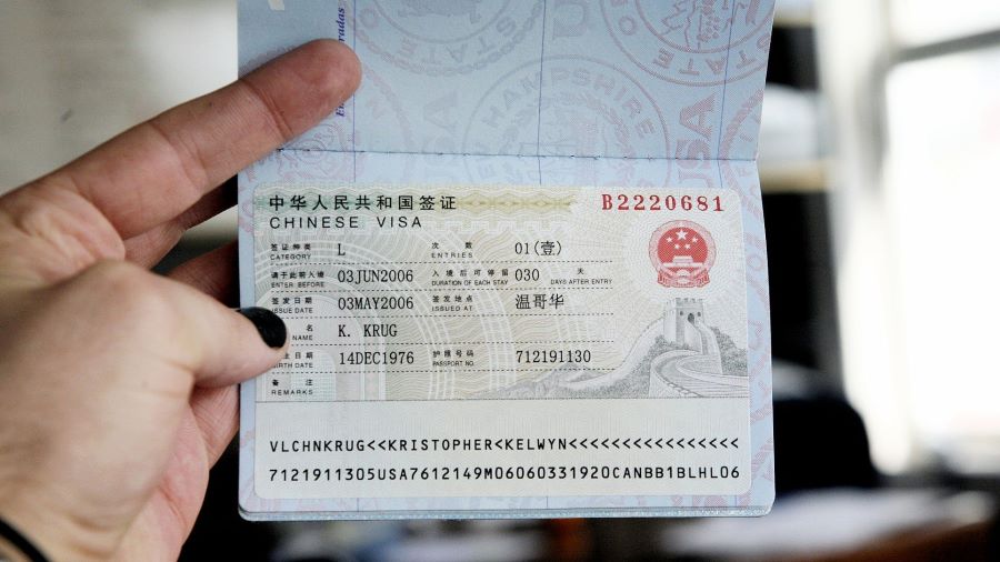 Visa du lịch Trung Quốc là loại giấy tờ quan trọng không thể thiếu trong hành lý du lịch Trung Quốc