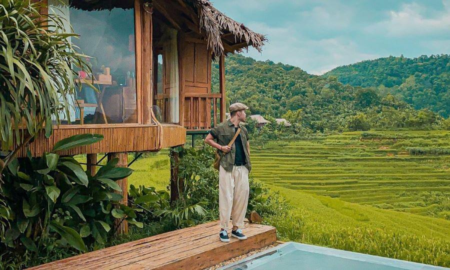 Các homestay, khách sạn tại Pù Luông có view cực thơ mộng