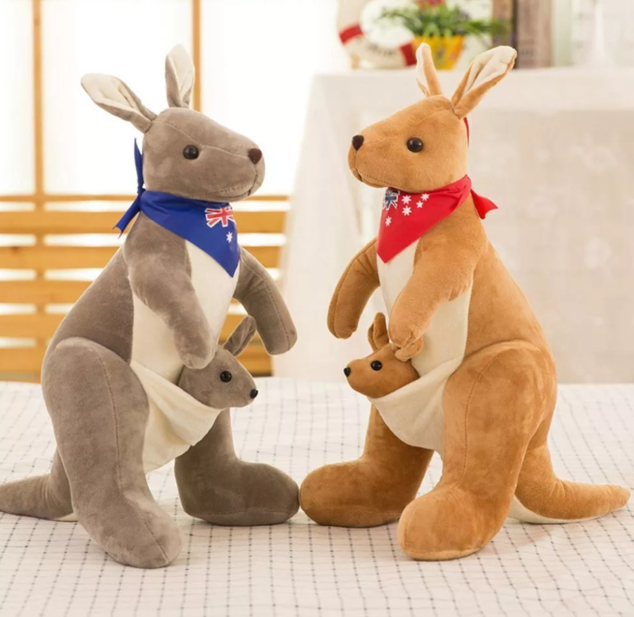 Gấu bông chuột túi Kangaroo là món quà lưu niệm đáng yêu, dễ thương