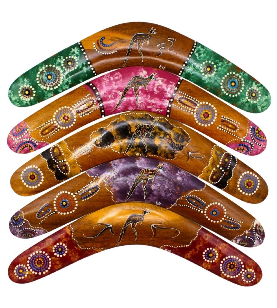 Boomerang - vũ khí săn bắn sở hữu vẻ ngoài vô cùng độc lạ, mang đậm tính biểu tượng Úc