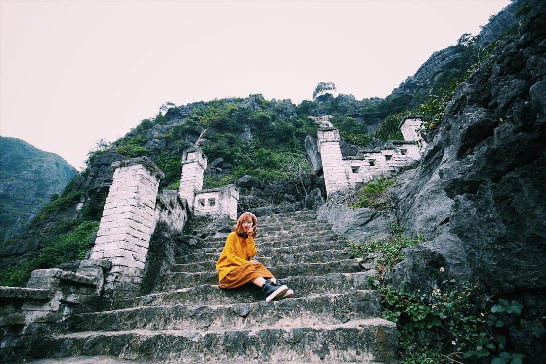 "Vạn lý Trường Thành" với 500 bậc thang ở Ninh Bình