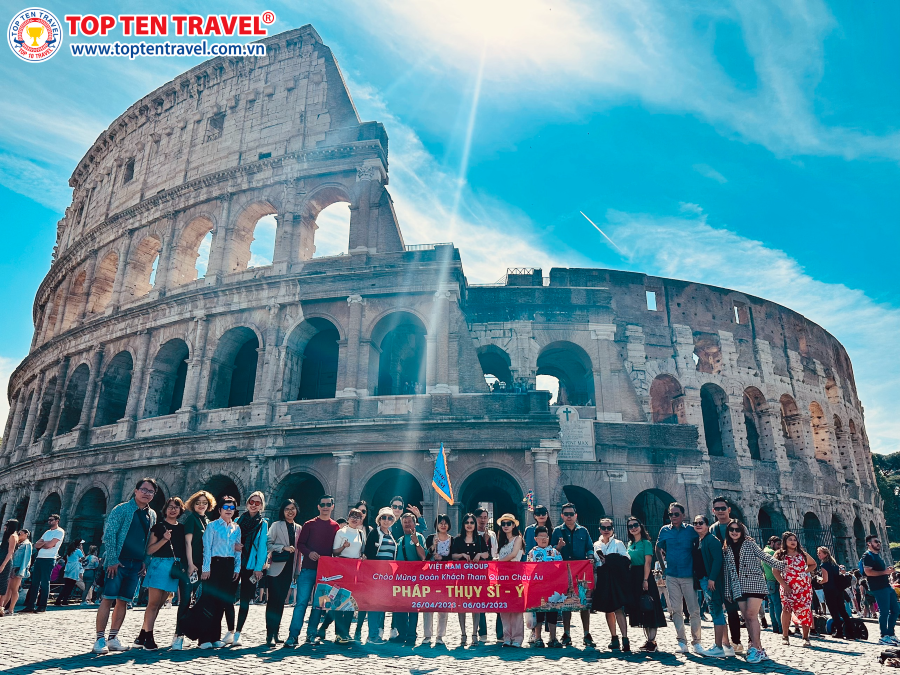 Các đoàn khách khởi hành tham quan du lịch tour Châu Âu 3 nước