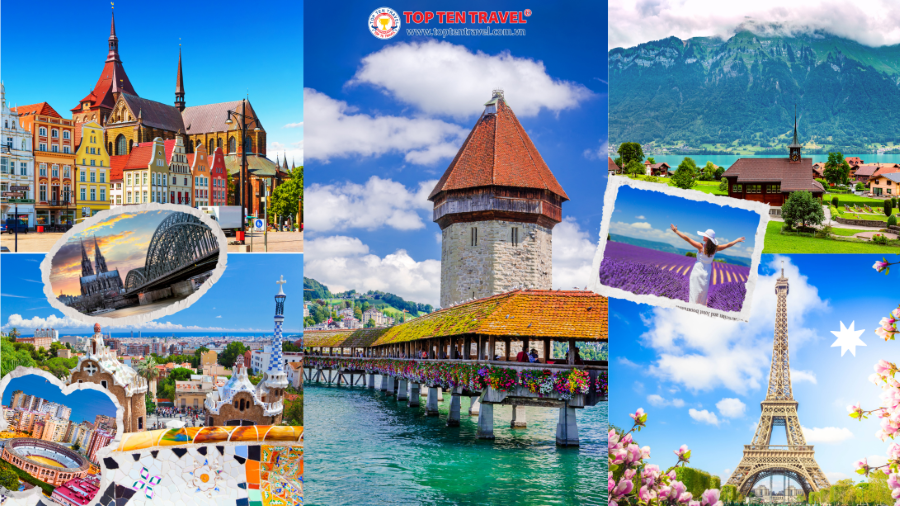 Hành trình du lịch 3 nước Châu Âu của Top Ten Travel luôn mới lạ và hấp dẫn