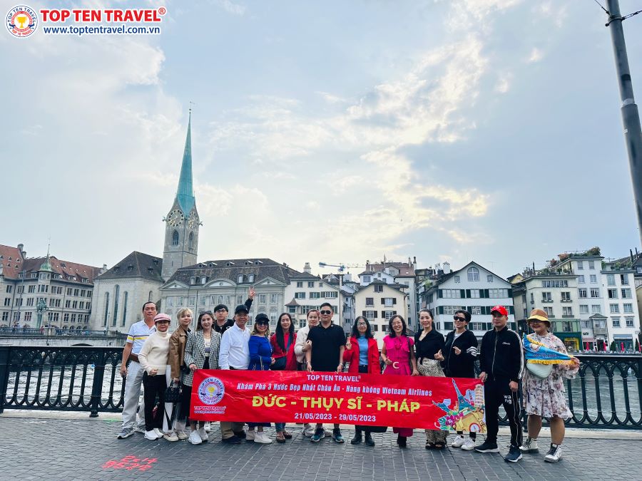 Hành trình tour du lịch Châu Âu Đức - Thụy Sĩ - Pháp