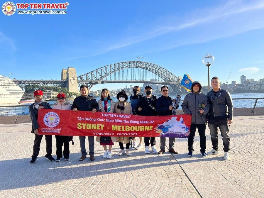 Du khách tham gia hành trình khám phá mùa Đông nước Úc của Top Ten Travel