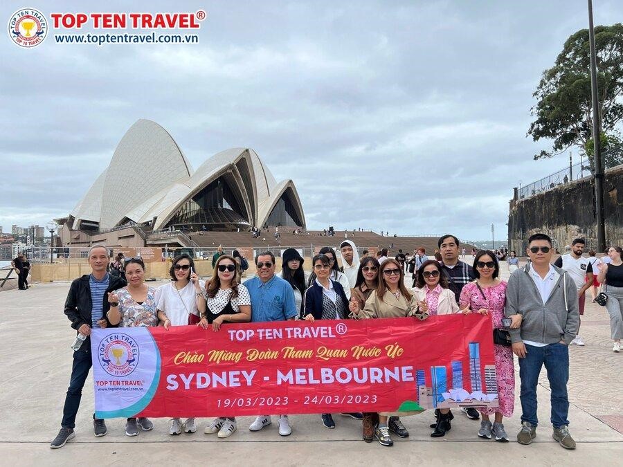 Du khách tham gia hành trình khám phá mùa Đông nước Úc của Top Ten Travel