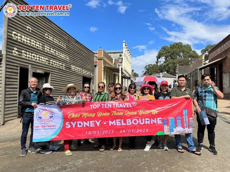 Du khách tham gia hành trình khám phá mùa Đông nước Úc của Top Ten Travel
