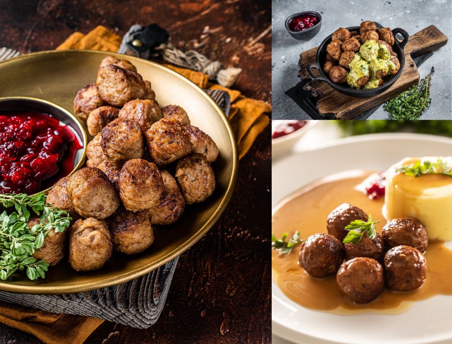 Thịt viên Kottbullar là món ăn được khách du lịch Châu Âu yêu thích hàng đầu tại Thụy Điển