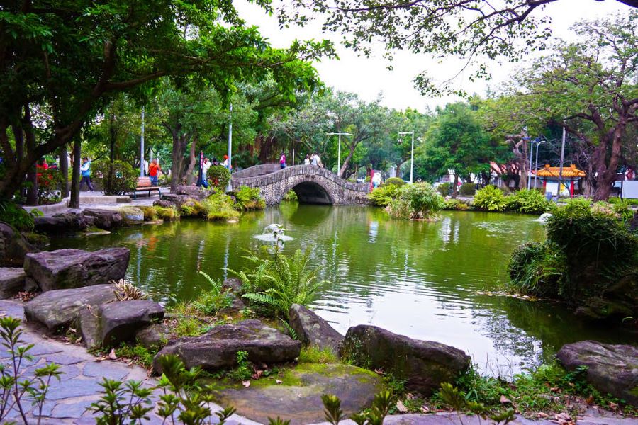 Công viên đảo Hòa Bình nổi tiếng tại Đài Bắc