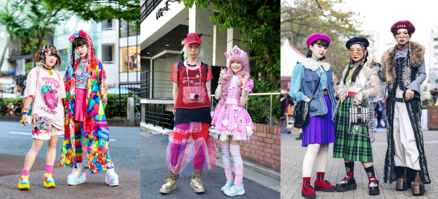 Harajuku là nơi hội tụ của những phong cách thời trang độc đáo và táo bạo nhất thế giới