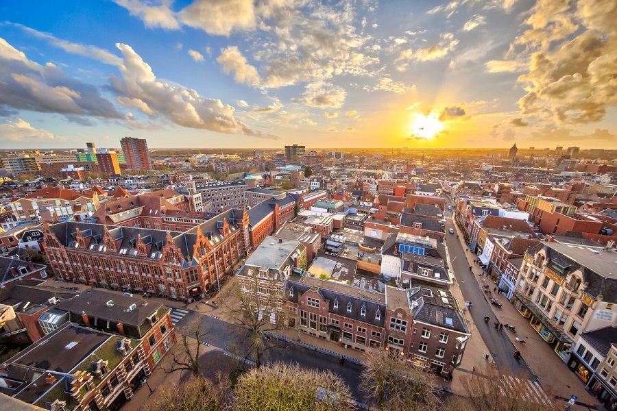 Groningen là trung tâm thương mại, kinh tế lớn của Hà Lan