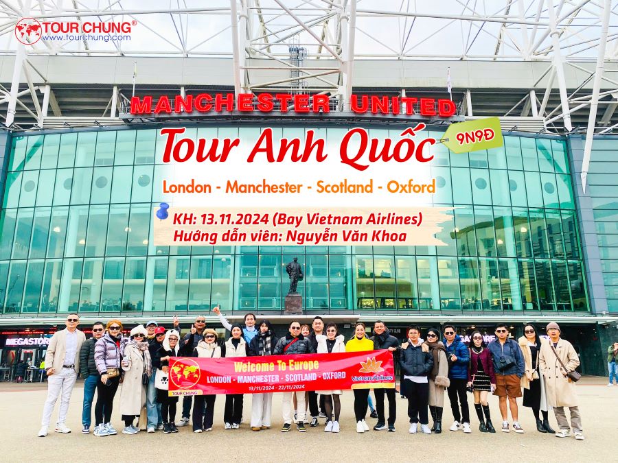 Tổng hợp hình đoàn tour Châu Âu & Châu Úc khởi hành vào tháng 11/2024