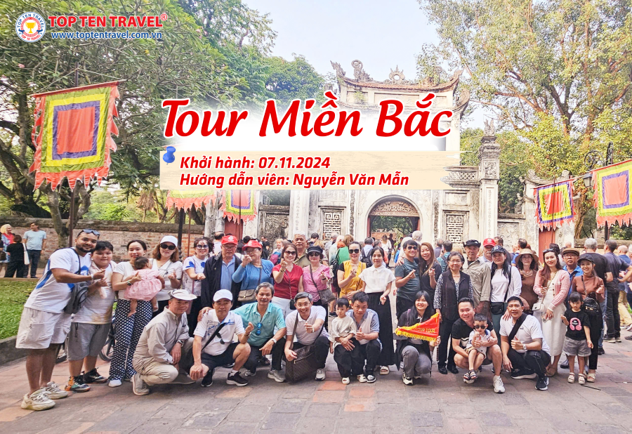 Tổng hợp hình đoàn tour Nội Địa khởi hành vào tháng 11/2024