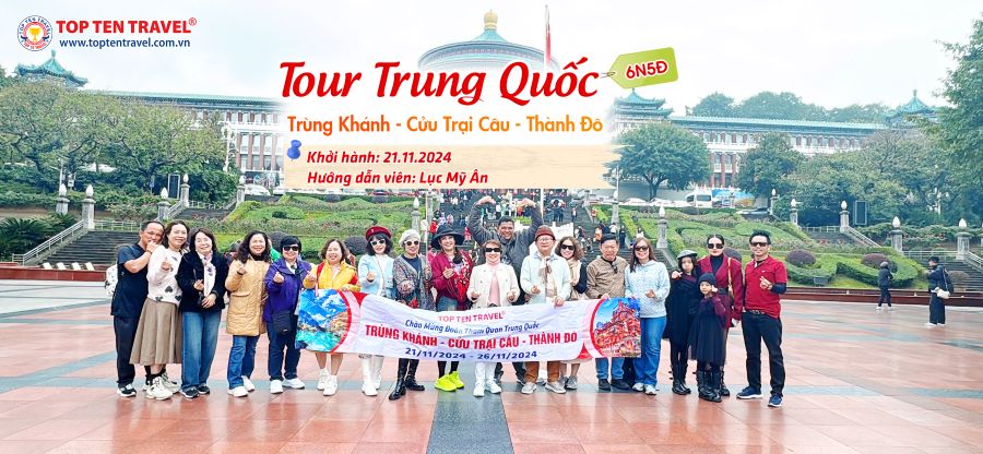 Tổng hợp hình đoàn tour Trung Quốc khởi hành vào tháng 11/2024