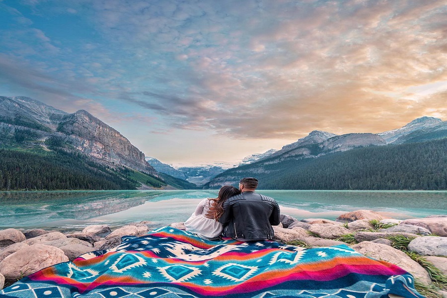 Hồ Louise – "Thiên đường trần gian" thơ mộng và yên bình