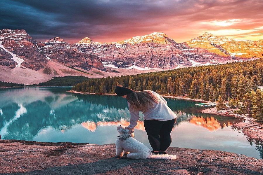 Hồ Louise – "Thiên đường trần gian" thơ mộng và yên bình