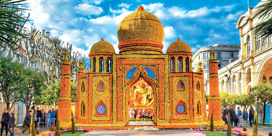 Lễ hội Chanh Menton cực kỳ mới lạ và độc đáo 