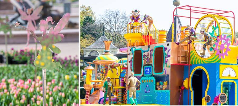 Tại Lễ hội hoa Tulip Everland, bạn sẽ được thưởng thức những show diễn đặc sắc và ấn tượng
