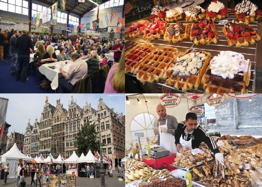 Lễ hội là sự hội tụ của tinh hoa ẩm thực từ khắp vùng Antwerp và các khu vực lân cận, mang đến cho du khách cơ hội thưởng thức những món ăn đặc trưng