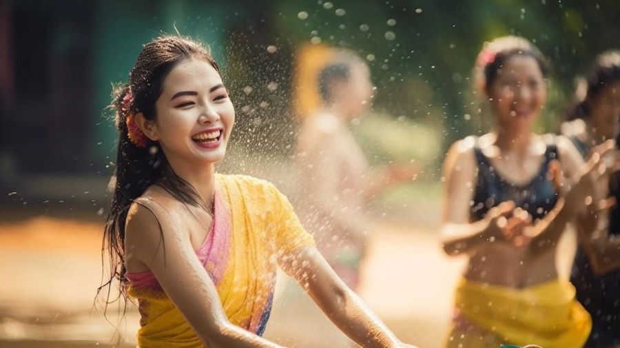 Songkran là sự kiện chào đón năm mới