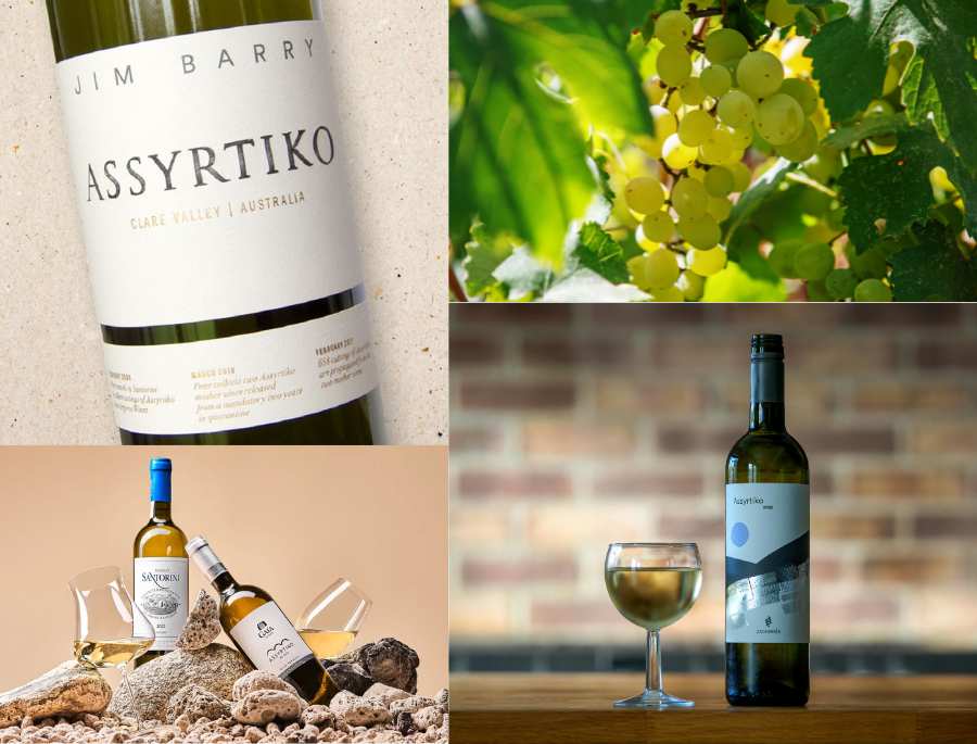 Assyrtiko là một loại vang nổi tiếng của Santorini