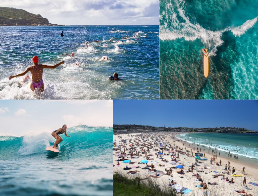 Các hoạt động ngoài trời như tắm biển và lướt sóng luôn được khách du lịch nước ngoài yêu 