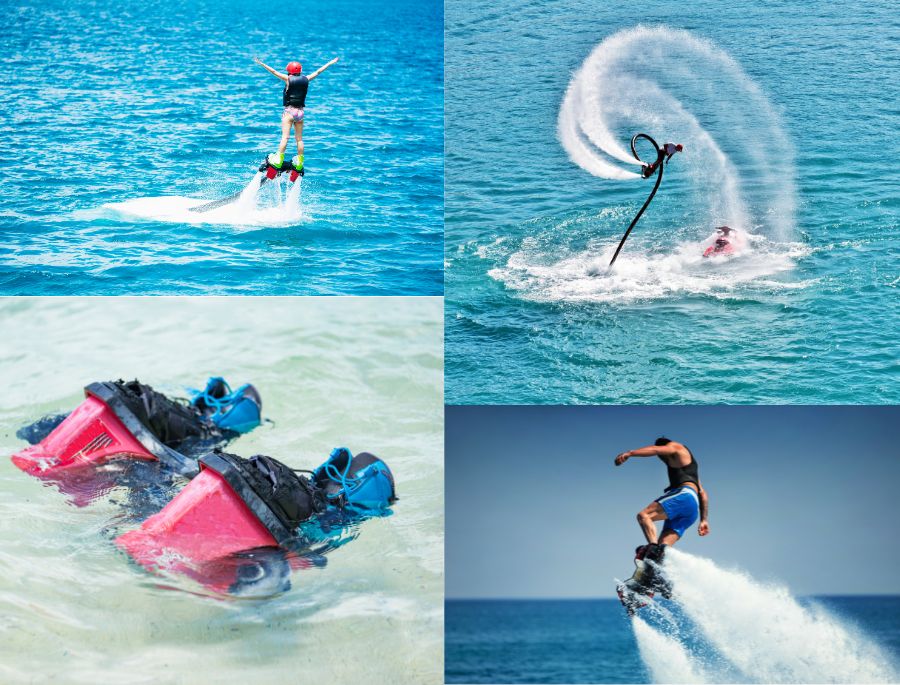 Flyboard là một trò chơi cảm giác mạnh vô cùng thú vị dành riêng cho khách du lịch khi tới vui chơi tại bãi biển Bondi