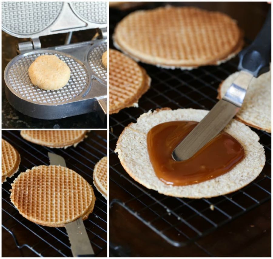 Chỉ với vài bước đơn giản là bạn đã có được chiếc bánh Stroopwafels thơm ngon và chuẩn vị Hà Lan