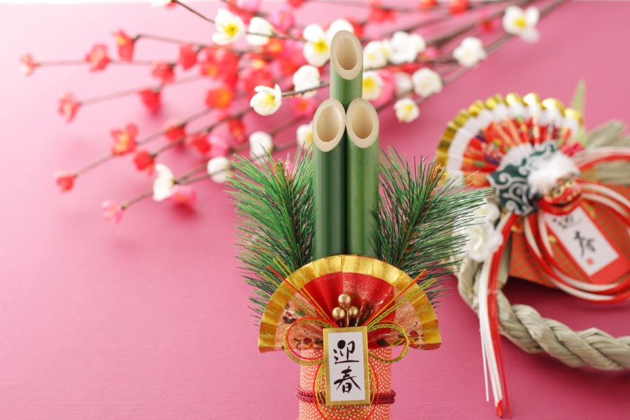 Vẻ đẹp độc đáo của Kadomatsu là biểu tượng không thể thiếu trong ngày Tết của người Nhật